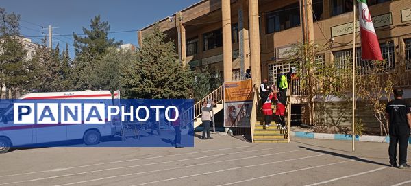 برگزاری بیست و هفتمین مانور سراسری زلزله در استان ایلام 