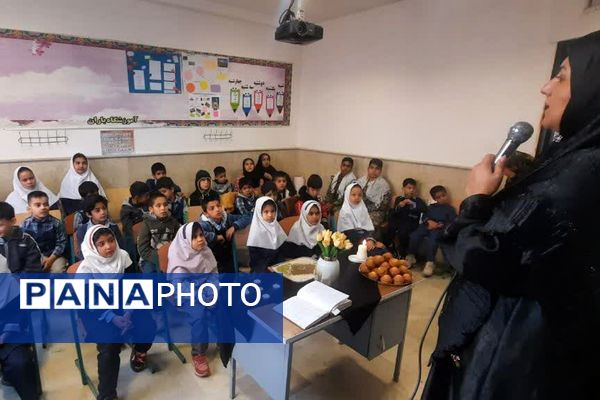 ویژه‌ برنامه‌های عزاداری حضرت زهرا(س) و هفته بسیج در مدرسه باران