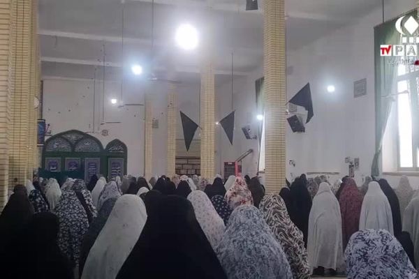 اقامه نماز باران در شهر جعفریه قم 