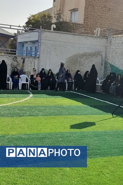 افتتاحیه زمین چمن دبستان فطرت