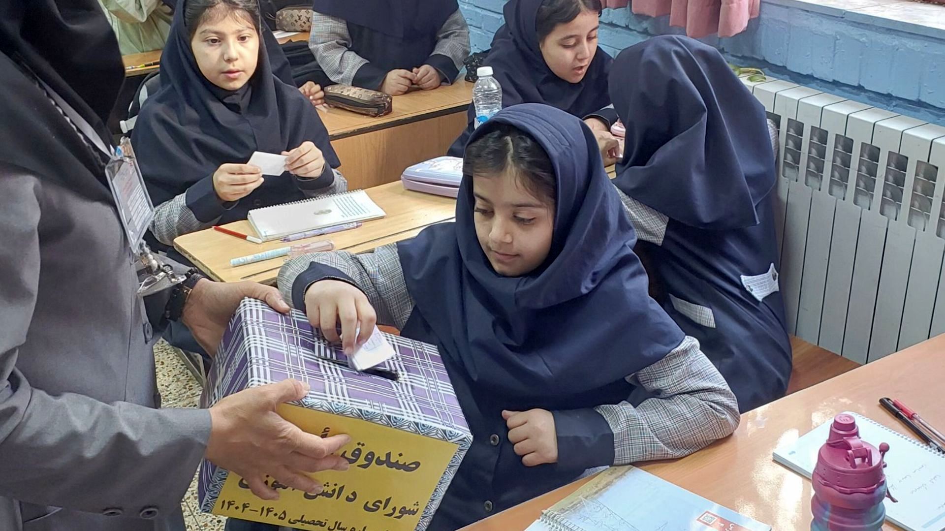 بیست‌وهشتمین دوره انتخابات شورای دانش‌آموزی در دبستان ساره