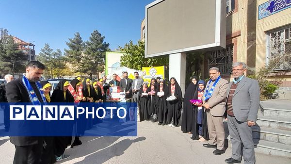 مشق همدلی دانش‌آموزان پیشتاز در آموزش و پرورش ناحیه ۶ مشهد 