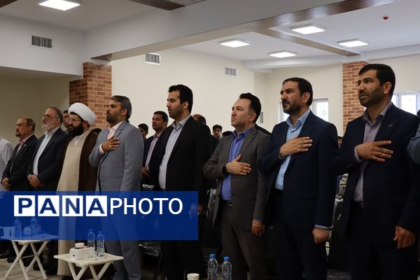 آیین افتتاح مدرسه  زنده‌یاد حاج لطف‌الله محسنی فشمی در پاکدشت 