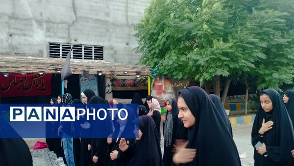 برگزاری هیئت دانش‌آموزی دختران حاج قاسم