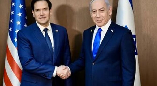 آکسیوس: نتانیاهو با روبیو درباره واکنش به استقلال فلسطین رایزنی می‌کند