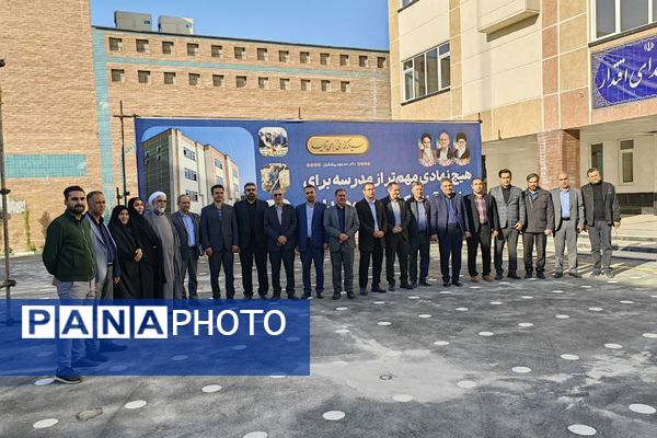 آیین افتتاحیه مدارس «شهدای غزه» و «شهدای اقتدار» در شهرستان قدس