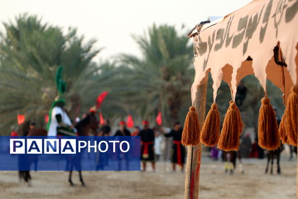 بازآفرینی نوجوان کربلا زیر آسمان لامرد