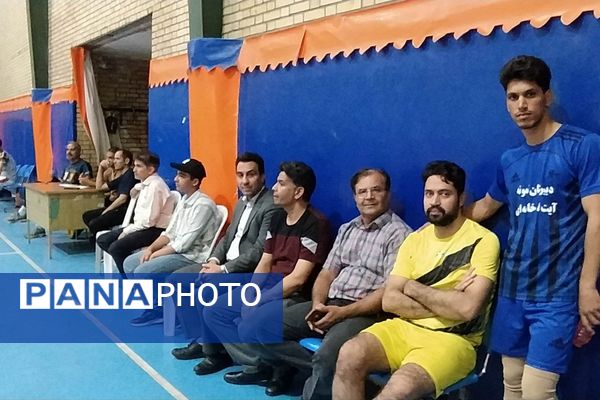 مسابقه والیبال نیمه نهایی فرهنگیان
