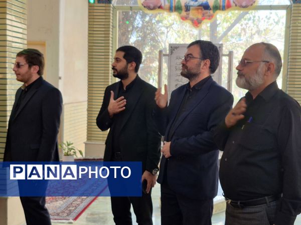 مدرسه شهید رجایی در عزای فاطمه(س) نوای سینه‌زنی سرداد