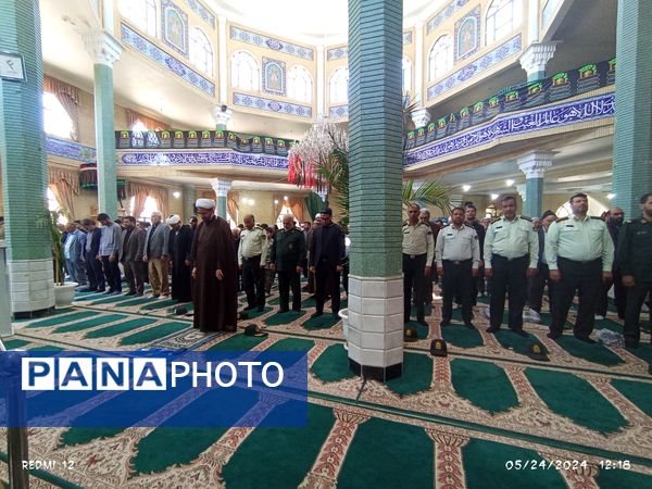 برگزاری نماز عبادی سیاسی جمعه در شهرستان باخرز 