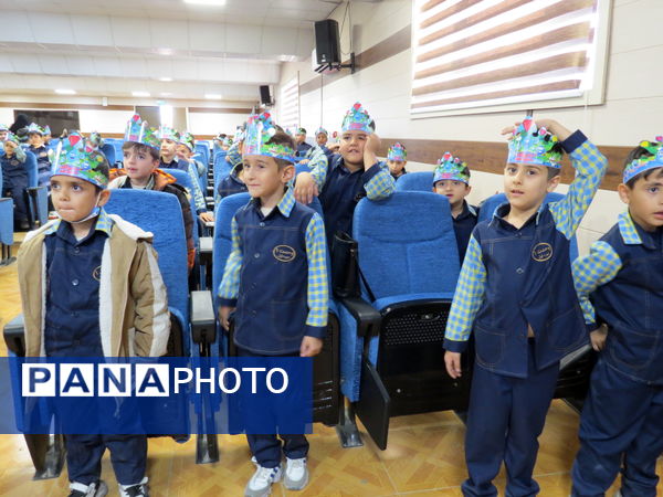 جشن آب در مدرسه پسرانه وحدت بجنورد