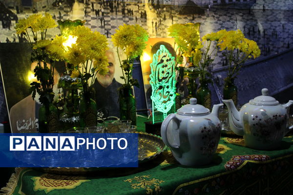 حضور دانش‌آموزان دبیرستان سردار سلیمانی در اجلاسیه شهدای دانش‌آموز استان البرز