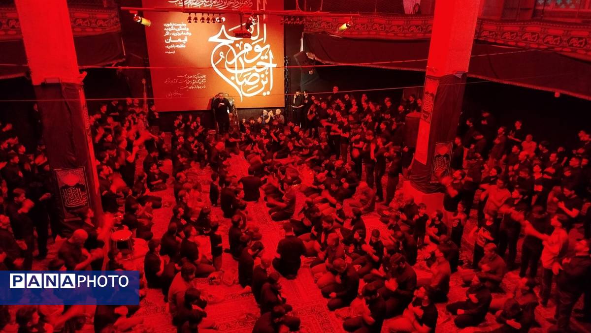 عزاداری محرم در مجمع انصار الحسین نیشابور 