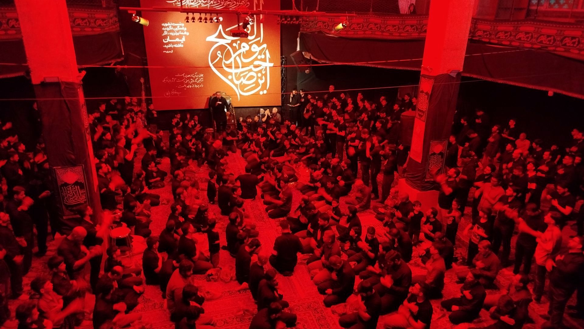 عزاداری محرم در مجمع انصار الحسین نیشابور 