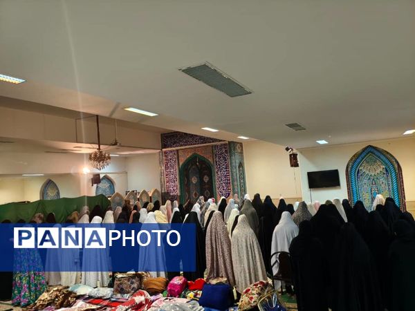 لحظات ناب اعتکاف دانش‌آموزی دختران در جاسک