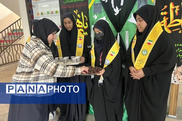 تشییع شهید گمنام در مدارس ناحیه 4 شیراز