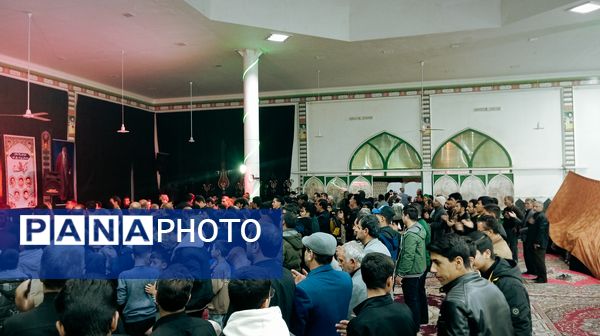 مراسم عزاداری شام شهادت حضرت زهرا (س) در کاشمر