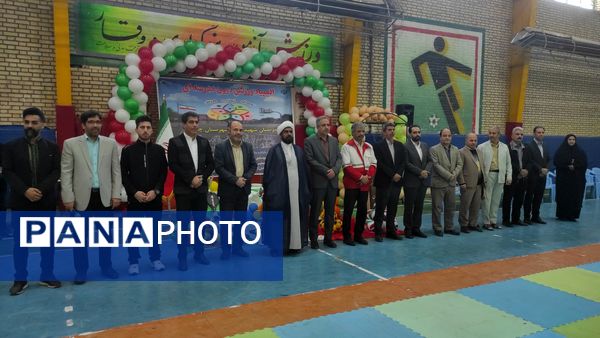 افتتاح المپیاد ورزشی درون‌مدرسه‌ای در هنرستان شهید مافی چناران