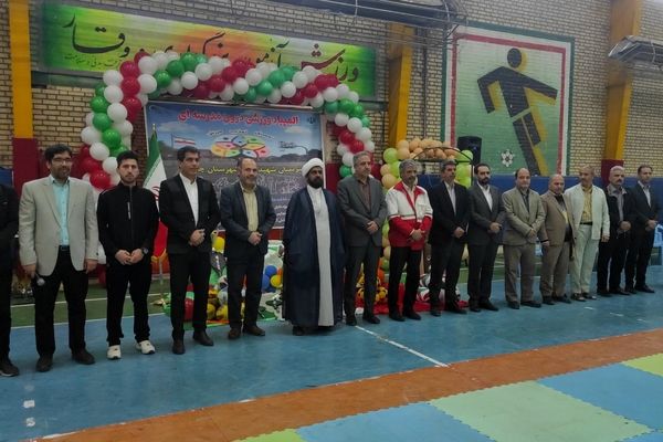 افتتاح المپیاد ورزشی درون‌مدرسه‌ای در هنرستان شهید مافی چناران