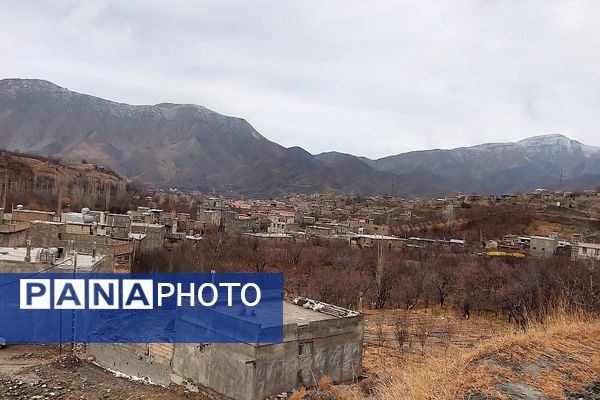 خودنمایی برف در شهر بار نیشابور