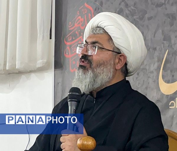 حضور امام جمعه کاشمر در جمع عزاداران روستای ممرآباد