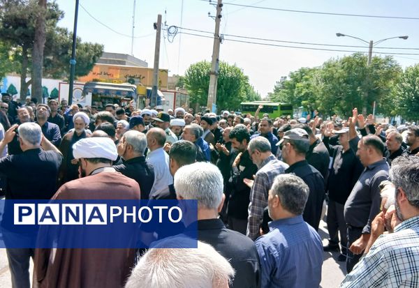 آیین عزاداری به مناسبت ۲۸ صفر با حضور پرشور مردم ولایتمدار شهرستان رباط کریم
