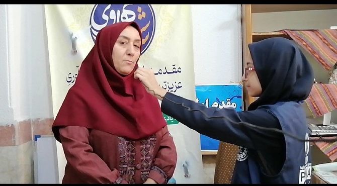 جشن روز جهانی دختر در مدرسه نیایش
