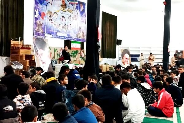 یادواره شهدای معلم و دانش آموز شهر زاوین 