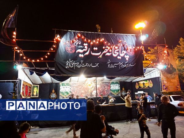 موکب هایی با عطر سیدالشهدا در کاشمر