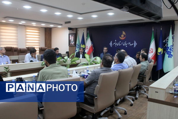 جلسه اندیشه‌ورز و هم‌اندیشی صدا و سیمای استان بوشهر