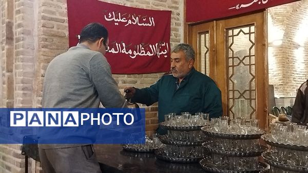 گذری بر چایخانه حضرت فاطمه زهرا در مسجد جامع نیشابور 
