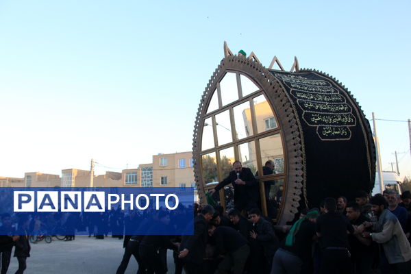 دسته عزای شهادت حضرت فاطمه الزهرا (س) در امامشهر یزد