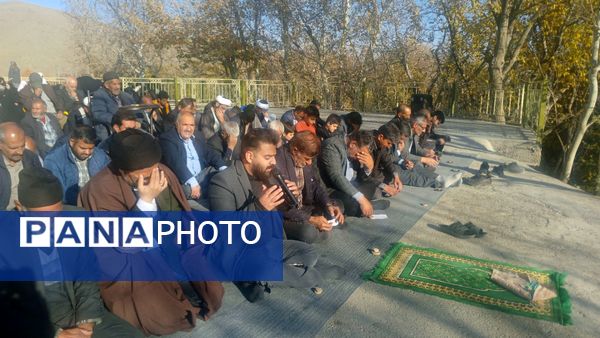 نماز باران در شهرستان بن 