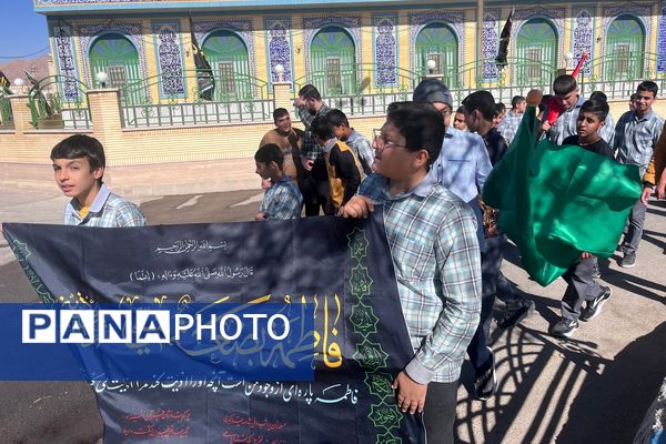 شهادت حضرت فاطمه (س) در مدارس شهر سورمق