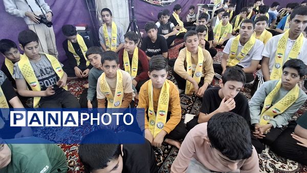 اعتکاف دانش‌‌آموزی شهرستان میناب 