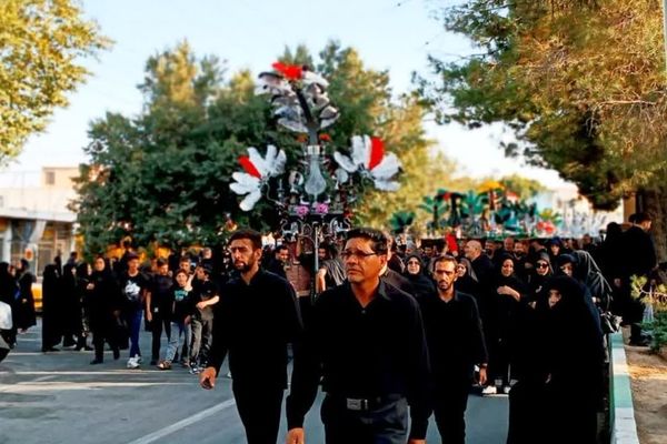 جاماندگان اربعین در شهرضا: اشک و امید در مسیر میدان حر تا امامزاده شاهرضا (ع)