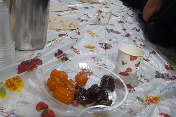 ضیافت الهی در ماه رحمت در روستای مارکده