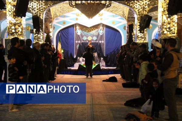 مراسم شب‌های فاطمیه در حرم امامزاده عباس بن موسی (ع) بجنورد 