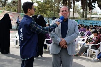 طنین زنگ مهر در هنرستان دکتر شریعتی منطقه ۱۶