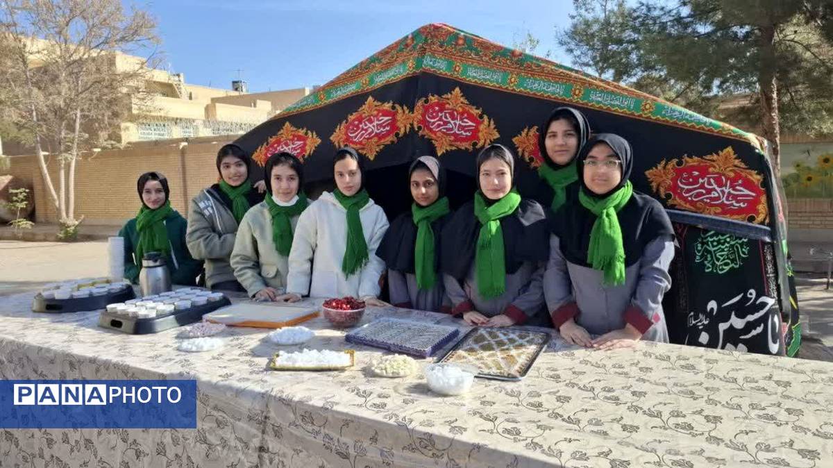 برگزاری موکب ایّام فاطمه(س) در دبیرستان حضرت ابوالفضل(ع)