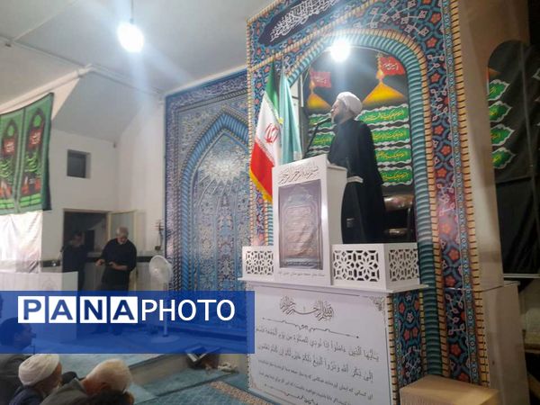 نماز عبادی سیاسی جمعه در مصلی مسجد جامع خلیل آباد