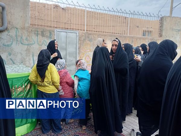 جشن میلاد حضرت زهرا(س) در تکیه علی اکبری فدافن