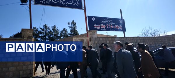 بازدید میدانی از پروژه‌های آبی، بهداشتی و سدهای تخریبی بخش طرهان
