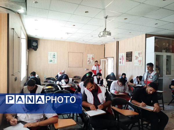 جوانان هلال احمر کاشمر برای حوادث آماده می شوند