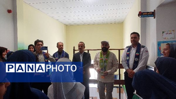 بازدید ارزیاب کشوری از مدارس تمام تشکیلاتی شیروان