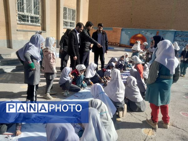 پویش کشوری پرسش مهر ریاست جمهوری، در دبستان حضرت آسیه