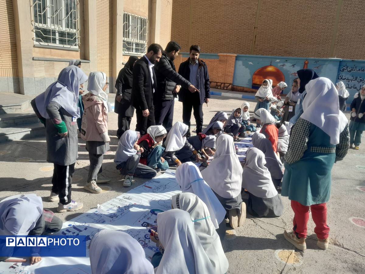 پویش کشوری پرسش مهر ریاست جمهوری، در دبستان حضرت آسیه