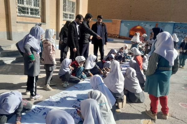پویش کشوری پرسش مهر ریاست جمهوری، در دبستان حضرت آسیه