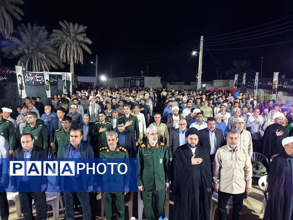 گرامیداشت یاد و نام شهدا در هفتمین یادواره روستای شیوه‌‌‌ای 