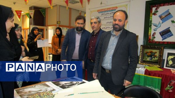 حضور مدیر آموزش و پرورش ناحیه یک کرج در دبیرستان شاهد شهید کلانتری 